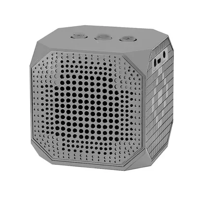 Qoltec Głośnik Bluetooth przenośny | 3W | Double Speaker | Szary