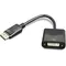 Gembird Adapter Displayport (M) - DVI (F) 29pin czarny