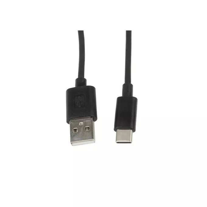 Lanberg Kabel USB-C -&gt; USB-A M/M 1.8M 2.0 czarny