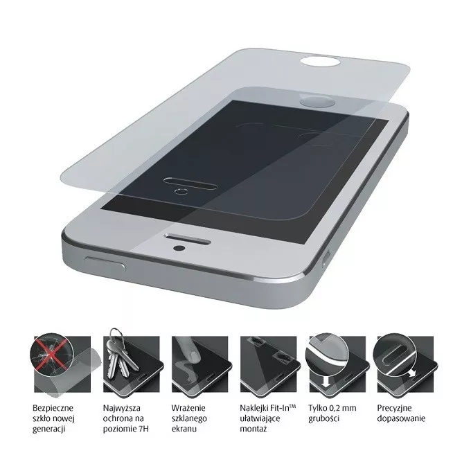 3MK FlexibleGlass iPhone 8 Szkło hybrydowe