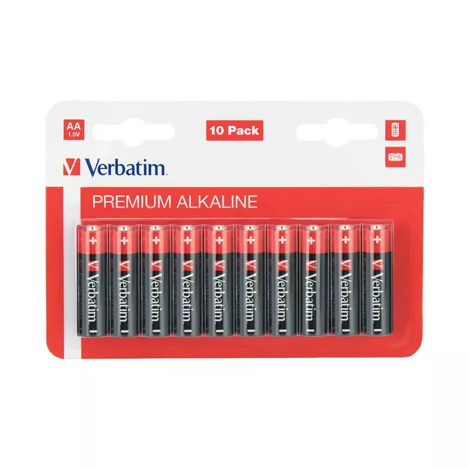 Verbatim Bateria Alkaliczna LR6 (AA)(10szt. blister)