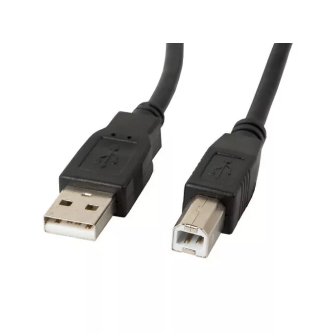 Lanberg Kabel USB 2.0 AM-BM 5M czarny