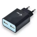 i-tec USB Power Charger 2 port 2.4A czarny 2x USB Port DC 5V/max 2.4A
