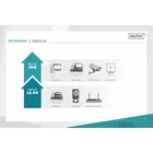 Digitus Zasilacz/Adapter PoE+ 802.3at, max. 48V 30W Gigabit 10/100/1000Mbps, aktywny