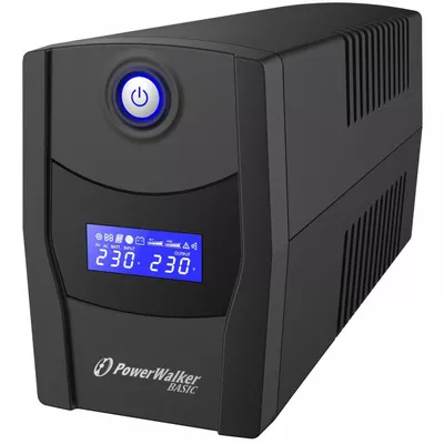 PowerWalker UPS Line-Interactive 600VA STL FR 2x PL 230V, USB, RJ11/45      In/Out