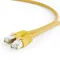 Gembird Patch cord Kat.6A S/FTP LSZHCU 0.25m żółty