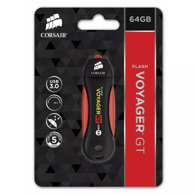 Corsair Pendrive VOYAGER GT 64GB USB3.0 240/100 MB/s