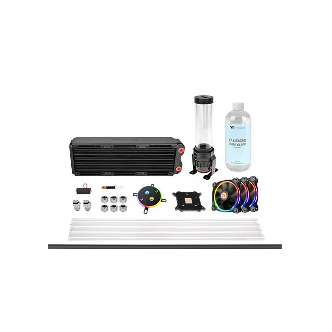 Thermaltake Zestaw chłodzący Pacific M360 D5 (360mm, miedź, Hard Tube)