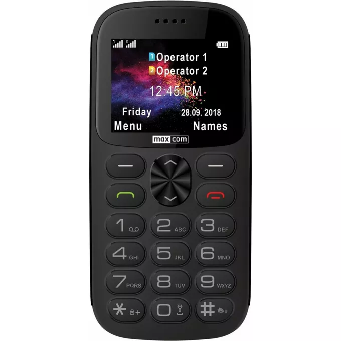 Maxcom Telefon MM 471BB szary
