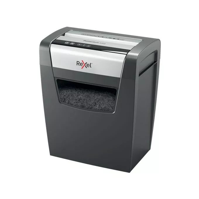 Rexel Niszczarka Momentum X410 (P-4, 10 kartek, kosz 23L)