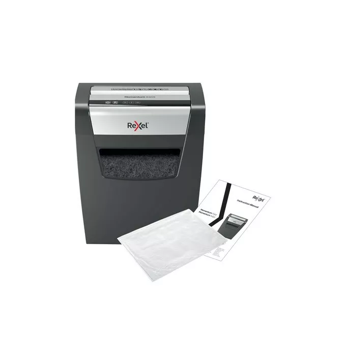 Rexel Niszczarka Momentum X410 (P-4, 10 kartek, kosz 23L)