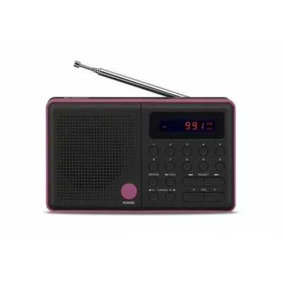 Eltra Radio Pliszka USB, FM czarne