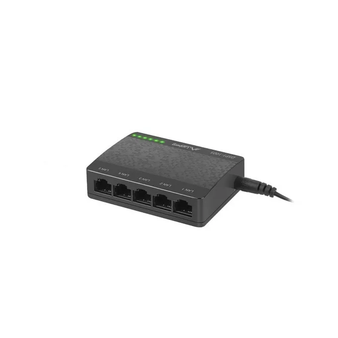 Lanberg Switch DSP1-1005 5-PORT 1GB/S DESKTOP  DSP1-1005