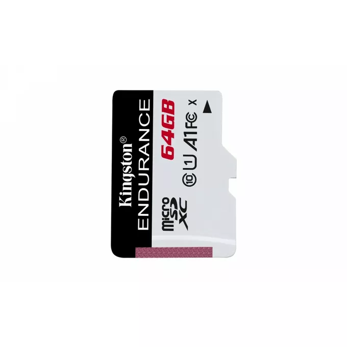 Kingston Karta microSD  64GB Endurance 95/30MB/s C10 A1 UHS-I