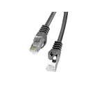 Lanberg Patchcord FTP PCF6-10CC-0200-BK kat.6 2M czarny