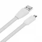 TB Kabel USB-Micro USB 1m. biały, płaski