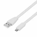 TB Kabel USB-Micro USB 1m. biały, płaski