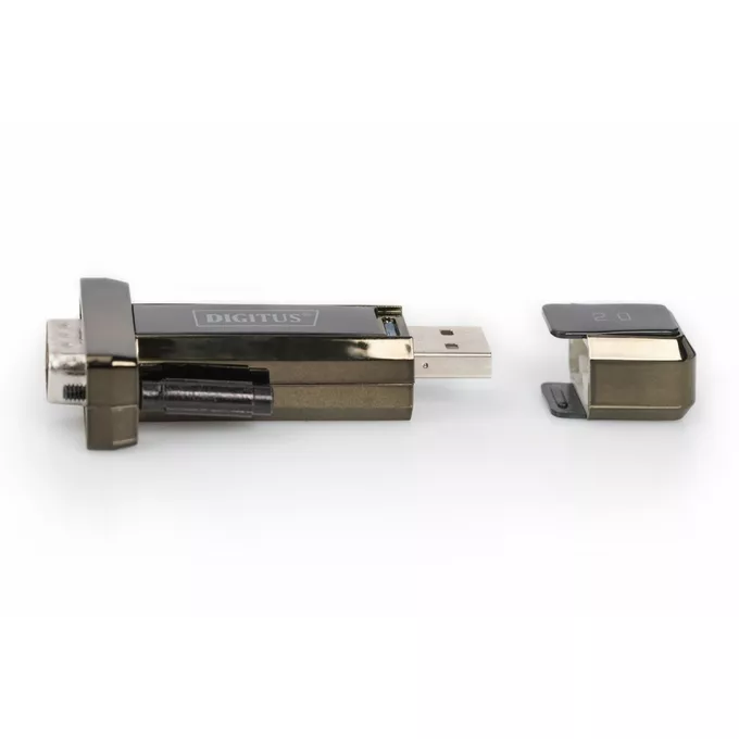 Digitus Konwerter/Adapter USB 2.0 do RS232 (DB9) z kablem USB A M/Ż długość 80cm