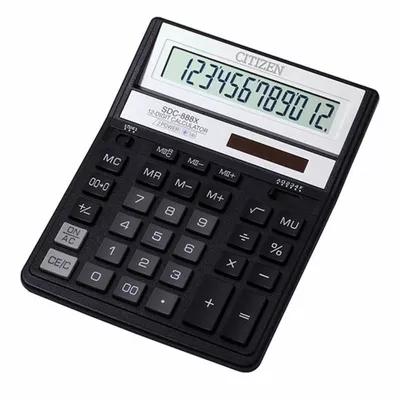 Citizen Kalkulator biurowy SDC888XBK