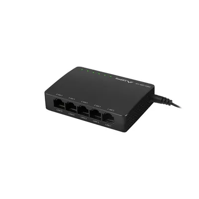 Lanberg Switch 5X 1GB/S GIGABIT 12V Ethernet DSP2-1005-12V