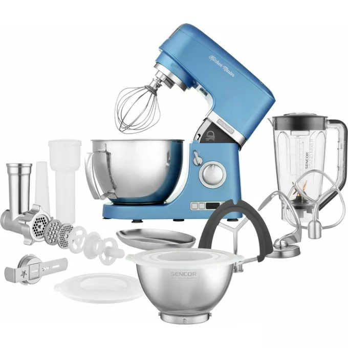 Sencor Robot kuchenny planetarny STM 7872BL moc 1000W Misa 4,5L i 3L