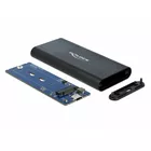 Delock Kieszeń zewnętrzna SSD M.2 NVME USB-C 3.1 Gen 2 czarny