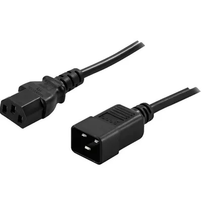 PowerWalker Przedłużacz kabla zasilającego IEC 320 C13-&gt; C20 1.8M