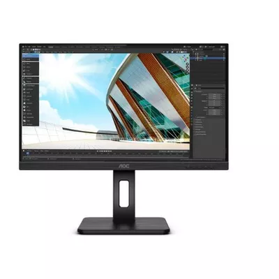 AOC Monitor Q24P2Q 23.8 IPS HDMI DP USB Pivot