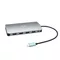 i-tec USB-C Metal Nano Stacja Dokująca 3x Display 2x DP 1x HDMI LAN Power Delivery 100 W