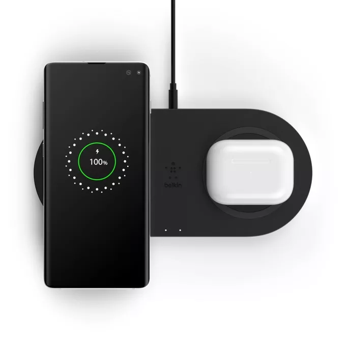 Belkin Ładowarka indukcyjna pad 2x10W Czarna