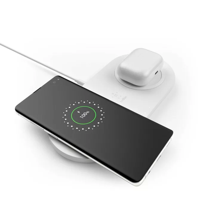 Belkin Ładowarka indukcyjna pad 2x10W Biała
