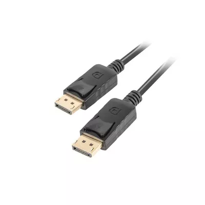 Lanberg Kabel DisplayPort M/M 20 PIN V1.2 0.5M 4K czarny