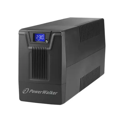 PowerWalker Zasilacz awaryjny UPS POWERWALKER LINE-INTERACTIVE 600VA SCL 2XSCHUKO 230V, RJ11/ 45 IN/OUT, USB, LCD