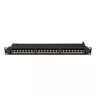 Lanberg Patchpanel 24 port 1U KAT7 EK. PPS7-1024-B Czarny