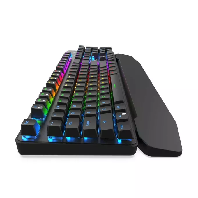 Krux Klawiatura gamingowa - Meteor RGB Outemu Blue