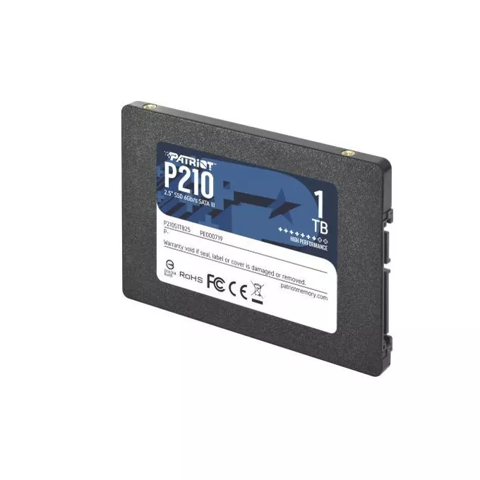 Patriot Dysk SSD 1TB P210 520/430 MB /s SATA III 2.5
