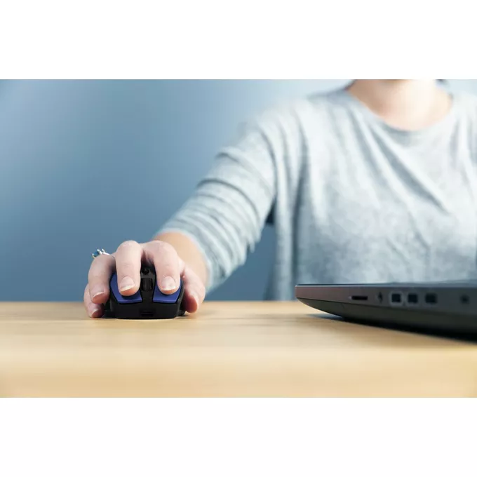 Trust Mysz bezprzewodowa ZAYA niebieska
