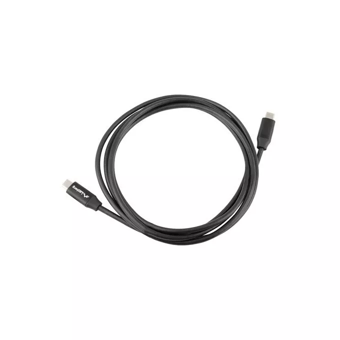 Lanberg Kabel USB-C M/M 2.0 CA-CMCM-40CU-0018-BK Czarny 1.8m