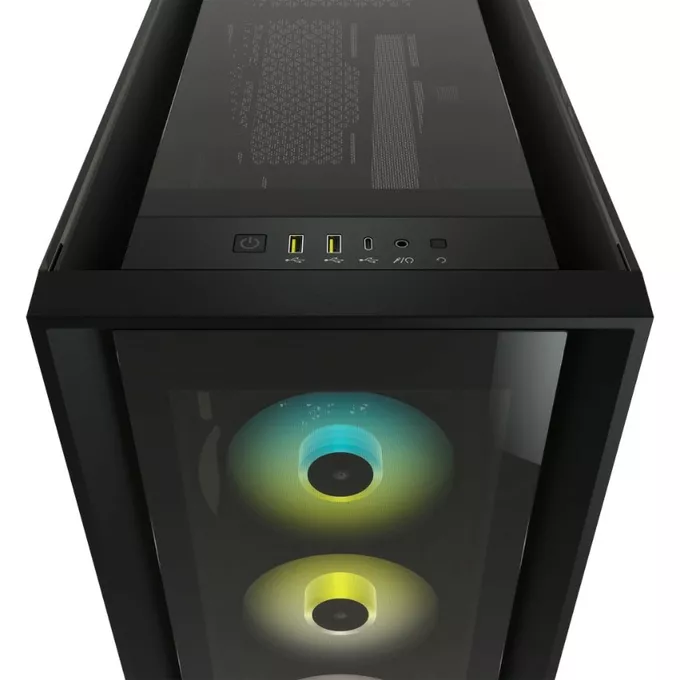 Corsair Obudowa iCUE 5000X RGB TG Mid Tower czarna