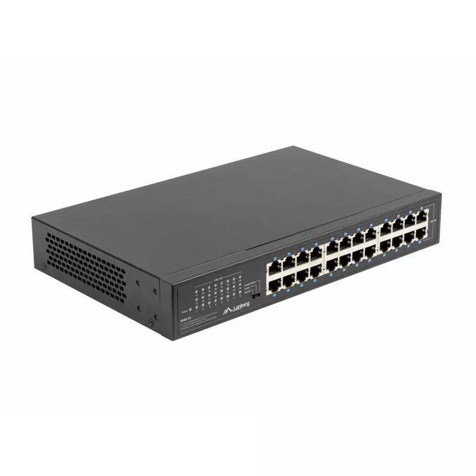 Lanberg Switch 24X 1GB Gigabit Ethernet rack RSGE-24
