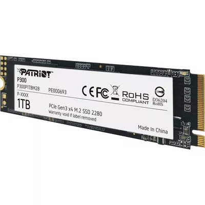 Patriot Dysk SSD P300 1TB M.2 PCIe Gen 3 x4 2100/1650
