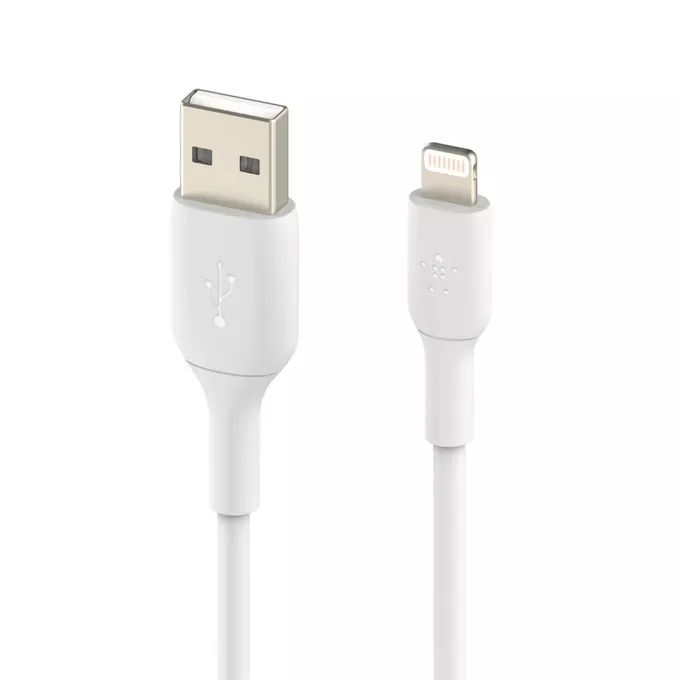 Belkin Kabel PVC USB-A to Lightning 3m White