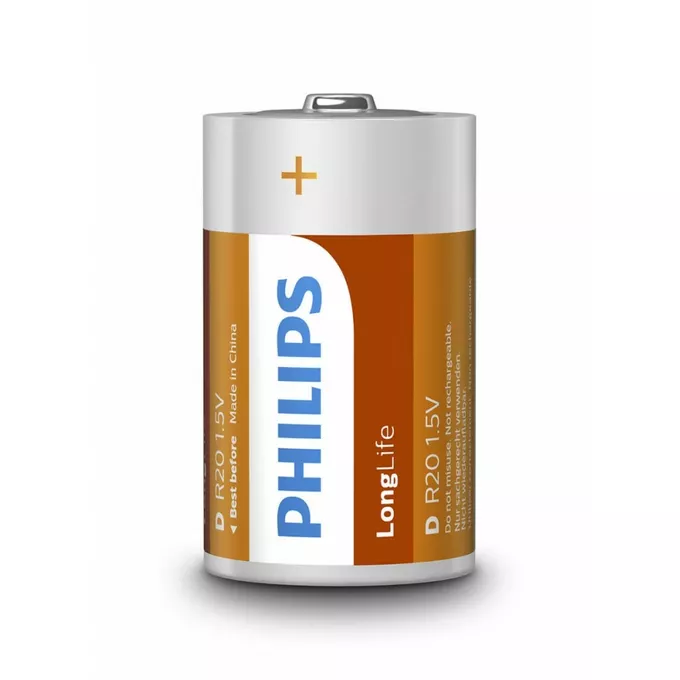 Philips Bateria R20 1.5V (2 SZT BLISTER)