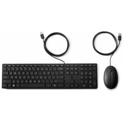 HP Inc. Przewodowa mysz i klawiatura 320MK do komputerów biurkowych  9SR36AA#ABB