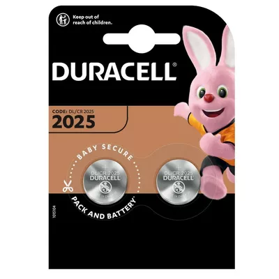 Duracell Bateria litowa CR2025 blister 2szt