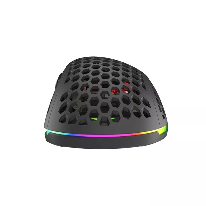 Genesis Mysz Xenon 800 lekka 16000 DPI podświetlenie RGB dla graczy lekka Czarna