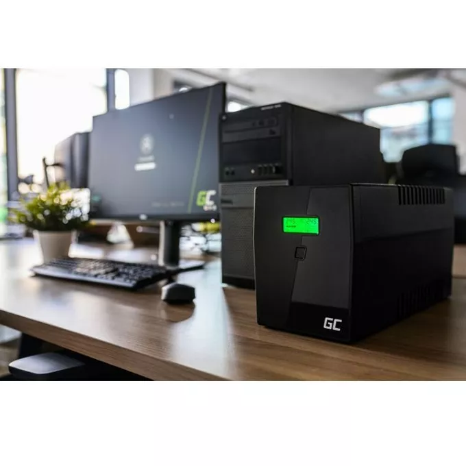 Green Cell Zasilacz awaryjny UPS 800VA 480W Power Proof