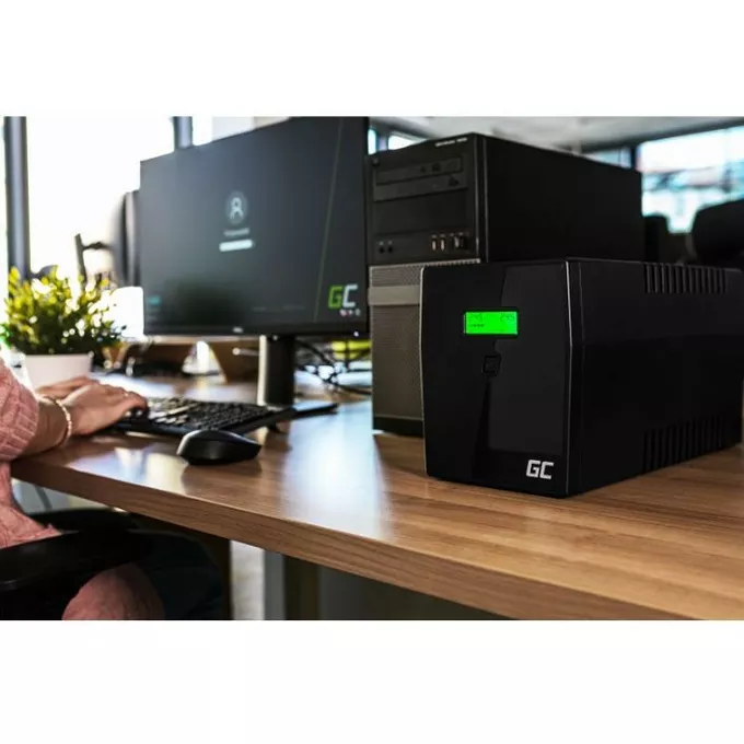 Green Cell Zasilacz awaryjny UPS 800VA 480W Power Proof
