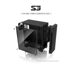 Zalman Obudowa S3 TG ATX Mid Tower PC Case TG fan x3