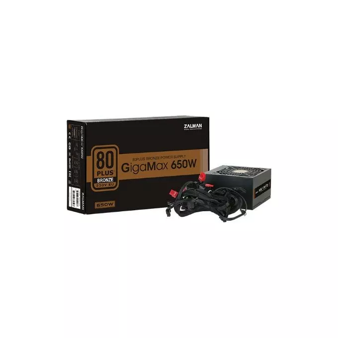 Zalman Zasilacz GigaMax 650W 80+ BRONZE EU ZM650-GVII